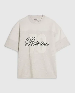Grey Oversized Fit 78 Riviera T-Shirt