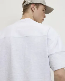 Grey Oversized Fit 78 Riviera T-Shirt