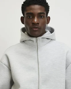 Grey Premium Hoodie And Joggers Set