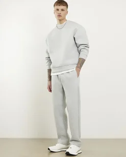 Grey Premium Regular Fit Joggers