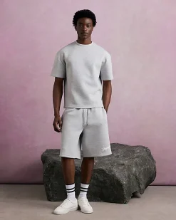 Grey Premium Regular Fit Sanctuaire Shorts