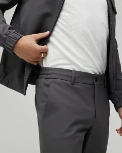 Grey Skinny Fit Comfort Stretch Trousers