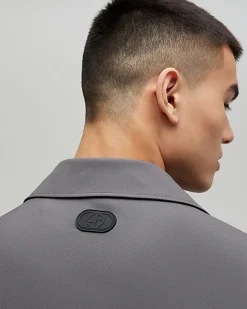 Grey Skinny Fit Comfort Stretch Jacket