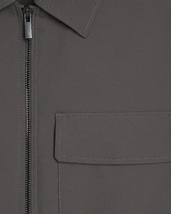 Grey Skinny Fit Comfort Stretch Jacket