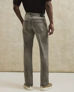 Grey Slim Fit Stretch Jeans