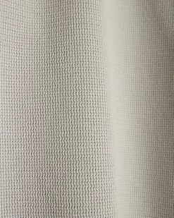 Grey Slim Fit Stretch Textured Trousers