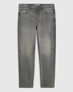 Grey Straight Leg Jeans