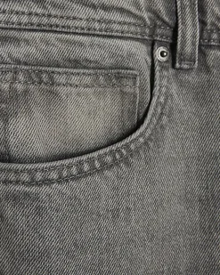 Grey Straight Leg Jeans