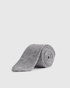 Grey Texture Tie