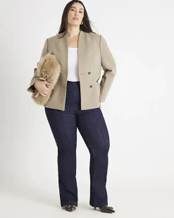 Indigo Pull-On Sculpt Bootcut Jeans