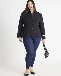 Indigo Pull-On Sculpt Skinny Jeans
