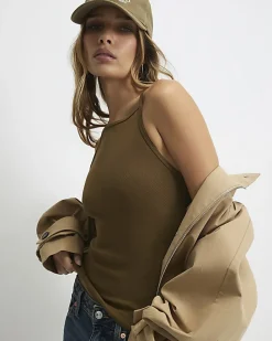 Khaki Tank Top