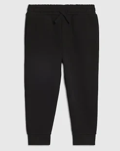 Mini Boys Black Joggers