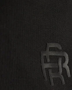 Mini Boys Black RR Shorts Set