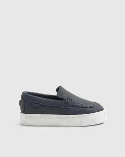 Mini Boys Navy Loafers