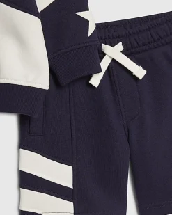 Mini Boys Navy MontPrix Sweatshirt Set