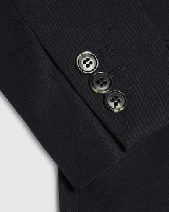 Mini Boys Navy Tailored Suit Jacket Set