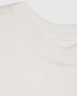 Mini Boys White Regular Fit River T-Shirt