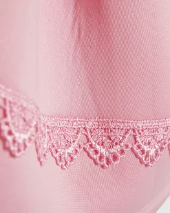 Mini Girls Pink Bow Dress