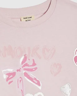 Mini Girls Pink Graffiti T-Shirt