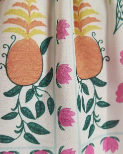 Mini Girls Pink Parrot Shirt Dress