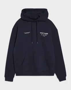 Navy Oversized Fit Sanctuaire Hoodie