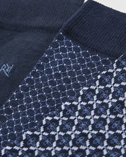 Navy Pack Of 3 Socks