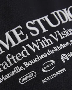 Navy Regular Fit Ame Studios Hoodie