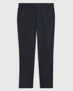 Navy Slim Fit Stretch Chino Trousers