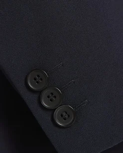 Navy Slim Fit Suit Jacket
