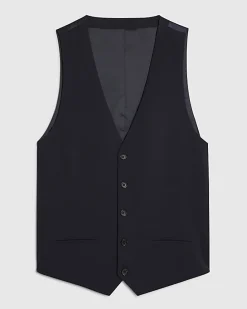 Navy Slim Fit Waistcoat