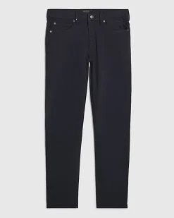 Navy Slim Fit Washed Jeans