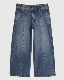 Petite Blue Cropped Jeans