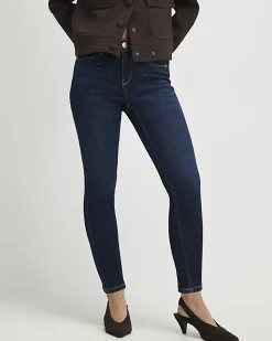 Petite Blue Sculpt Skinny Jeans