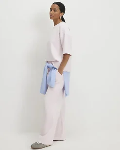 Petite Pink Premium Short Sleeve Boxy T-shirt
