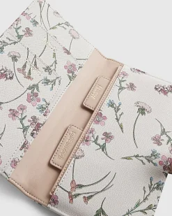 Pink Floral Travel Wallet
