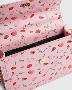 Pink Jadore Charm Scarf Tote Bag