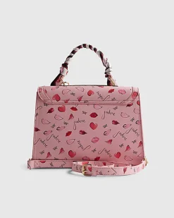 Pink Jadore Charm Scarf Tote Bag