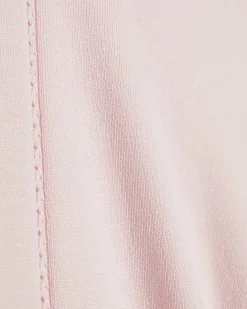 Pink Long Sleeve Knitted Top
