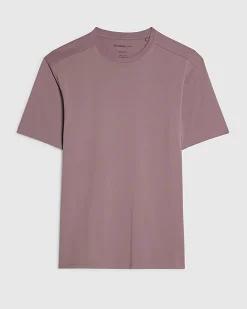 Pink Muscle Fit Lightweight Stretch T-Shirt