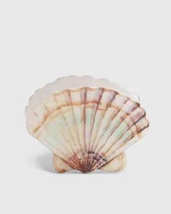 Pink Shell Hair Claw Clip