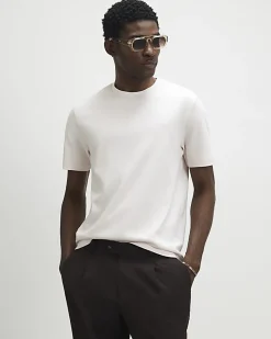 Pink Slim Fit Lightweight T-Shirt