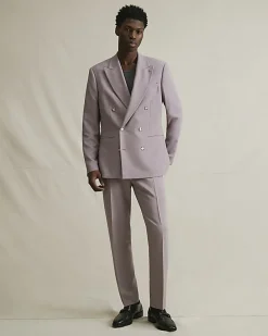 Purple Slim Fit Suit Jacket
