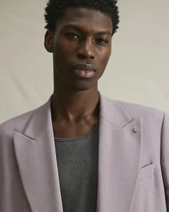 Purple Slim Fit Suit Jacket