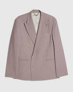 Purple Slim Fit Suit Jacket