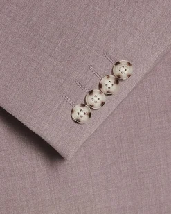 Purple Slim Fit Suit Jacket