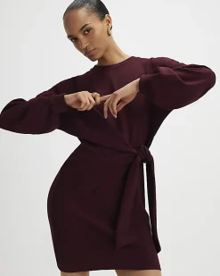 Red Knot Side Mini Dress