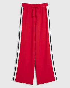 Red Tape Side Drawstring Wide Leg Joggers