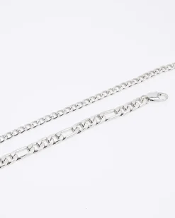 Silver 2 Row Chain Necklace