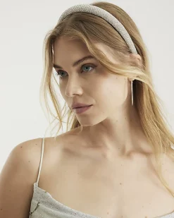 Silver Rhinestone Headband